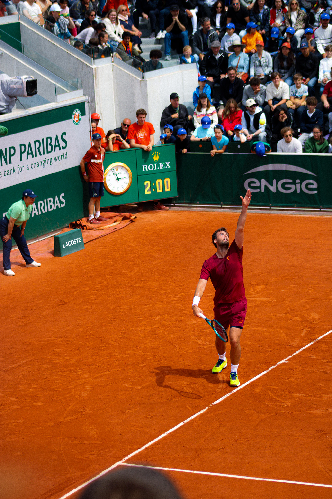 Quentin Halys Roland Garros Paris