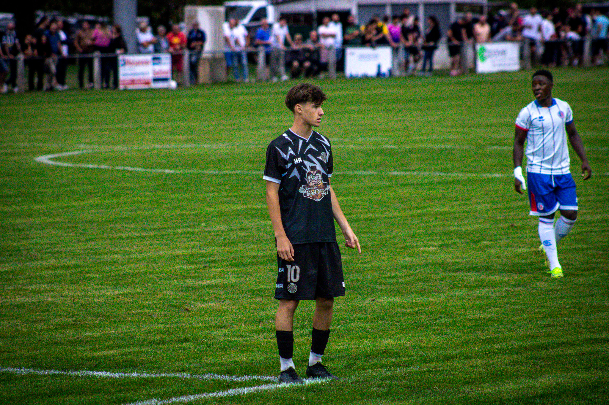 Célian Chassain match amical du Stade Poitevin Football Club